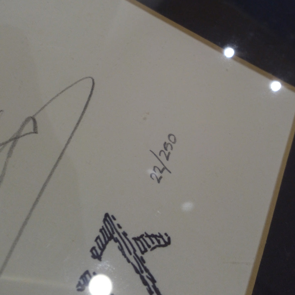 KISS キッス - 【世界限定250】ジーンシモンズ直筆サイン入り版画「リバティー」（22 / 250枚） / コレクタブル