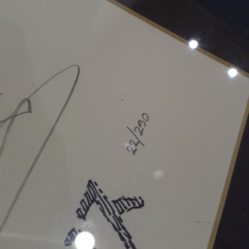 KISS キッス (エース・フレーリー 追悼 ) - 【世界限定250】ジーンシモンズ直筆サイン入り版画「リバティー」（22 / 250枚） / コレクタブル - PGS