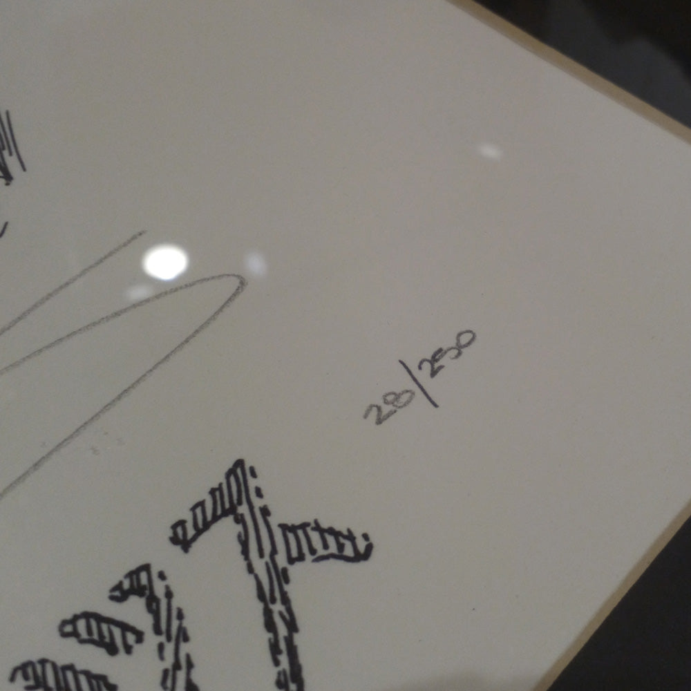 KISS キッス - 【世界限定250】ジーンシモンズ直筆サイン入り版画「リバティー」（28 / 250枚） / コレクタブル