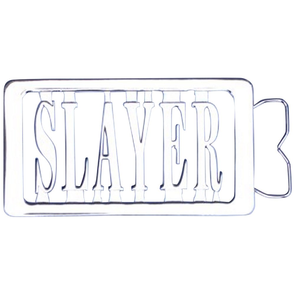 SLAYER スレイヤー - RECTANGLE BELT BUCKLE【限定】 / ベルト・バックル - PGS
