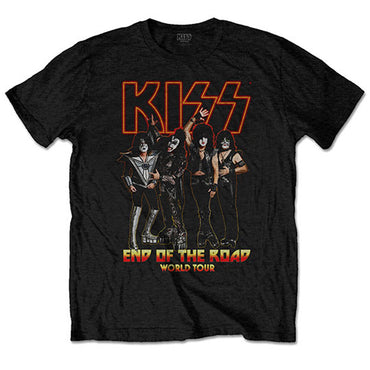 KISS キッス - End Of The Road Tour / バックプリントあり / Tシャツ / メンズ 【公式 / オフィシャル】