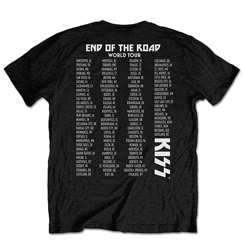 KISS キッス - End Of The Road Tour / バックプリントあり / Tシャツ / メンズ
