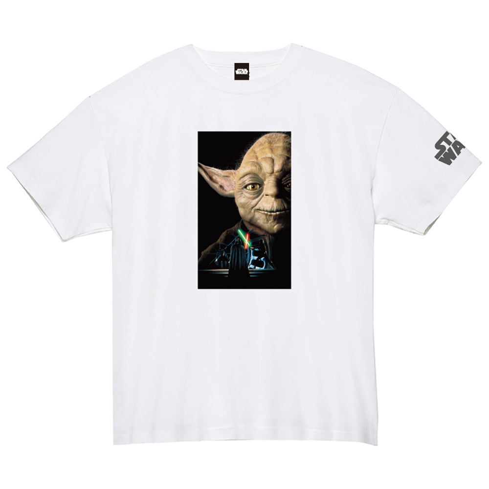 STAR WARS スターウォーズ - 蓄光ロゴTシャツ(ヨーダ) / ホワイト / 限定商品 / Tシャツ / メンズ 【公式 / オフィシャル】