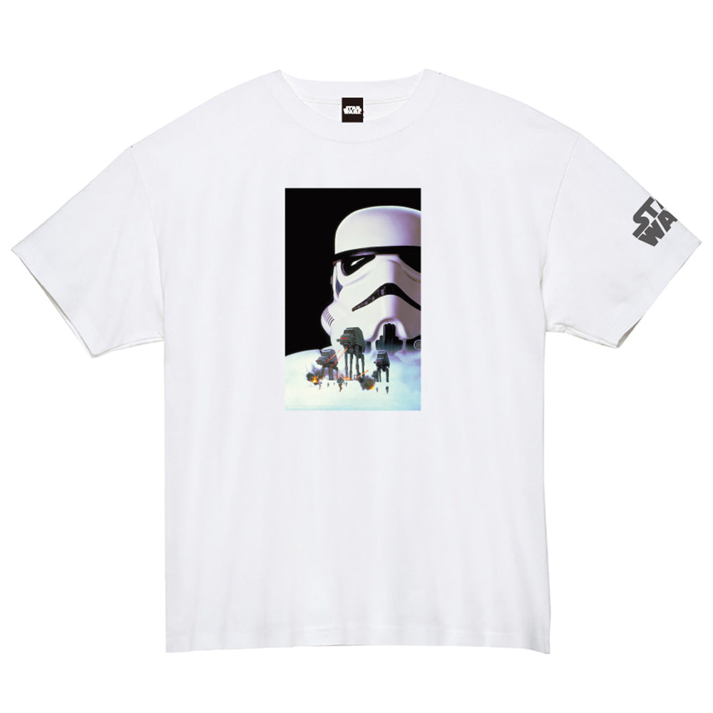 STAR WARS - 蓄光ロゴTシャツ(ストームトルーパー) / ホワイト / 限定商品