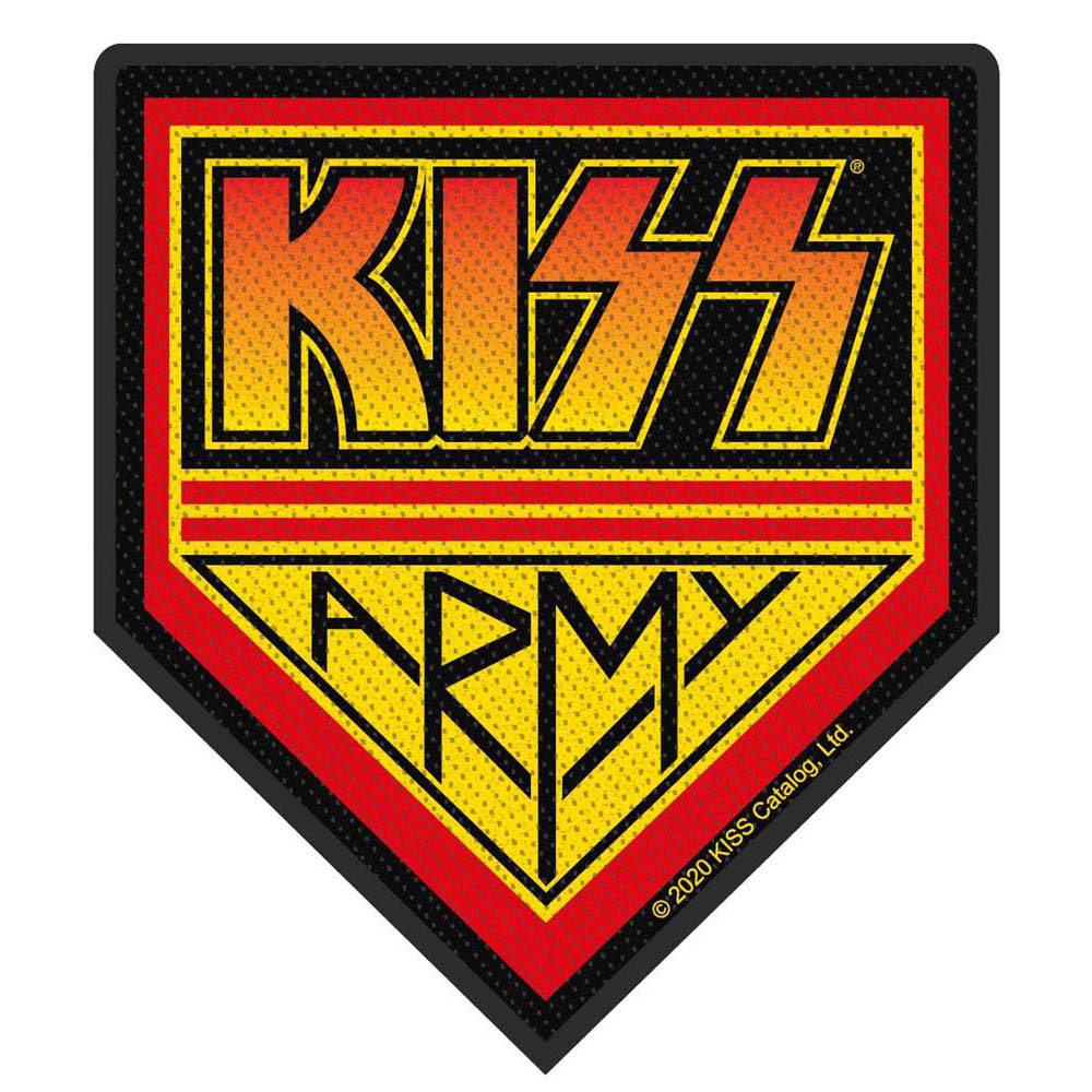 KISS キッス - KISS ARMY / ワッペン 【公式 / オフィシャル】