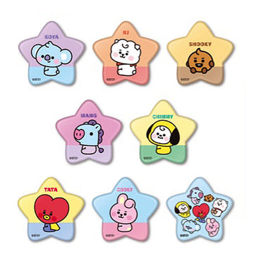 BTS ビーティーエス - BT21 / スターカンバッジコレクション / 1BOX 8箱入り / バッジ