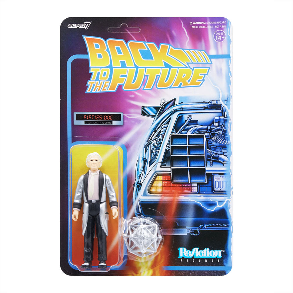 BACK TO THE FUTURE - (「BTTF2」 35周年 ) - 1 REACTION FIGURE W2 / DOC BROWN 1950'S