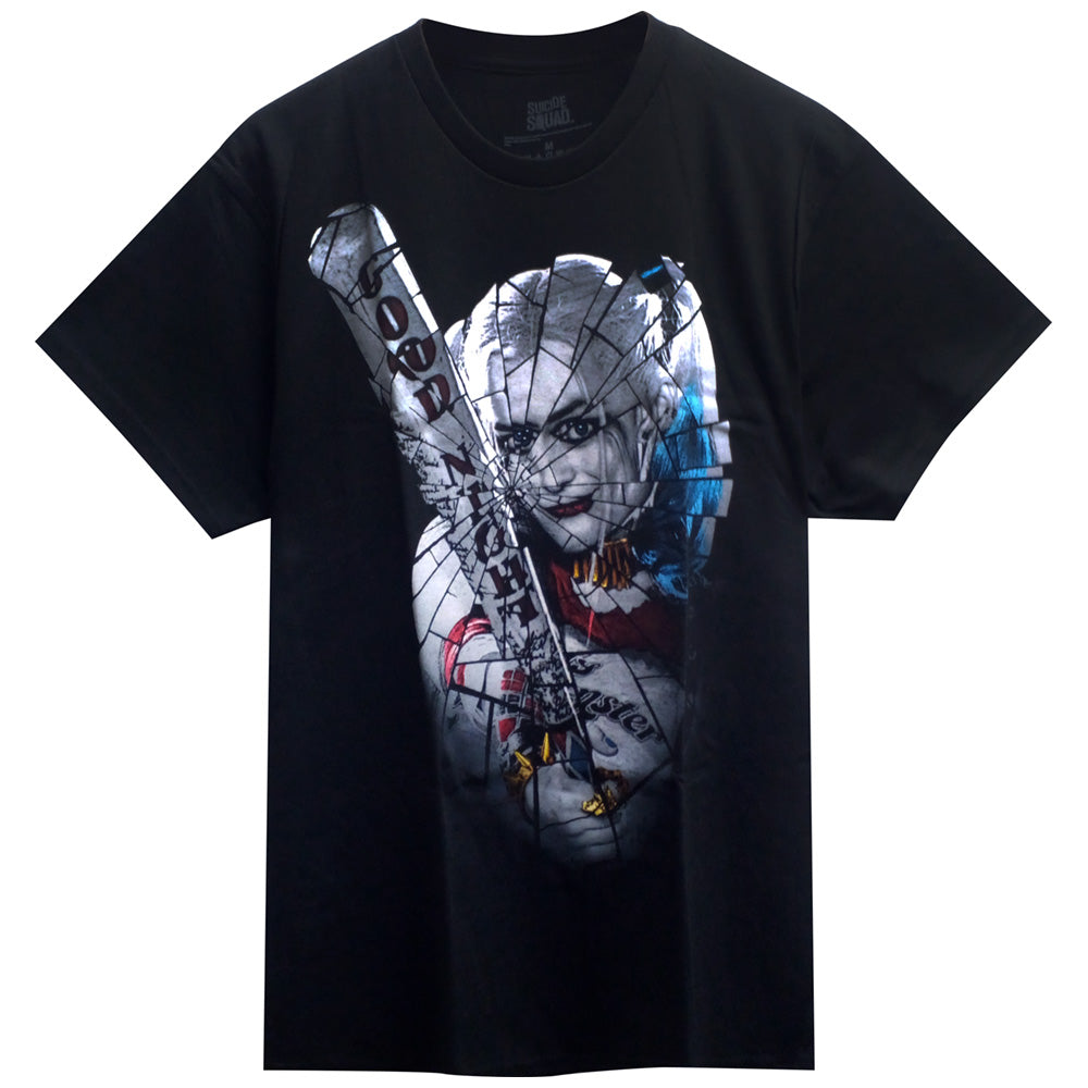 SUICIDE SQUAD スーサイドスクワッド (ジョーカー 生誕 80周年 ) - HARLEY SHATTERED GLASS / Tシャツ / メンズ 【公式 / オフィシャル】