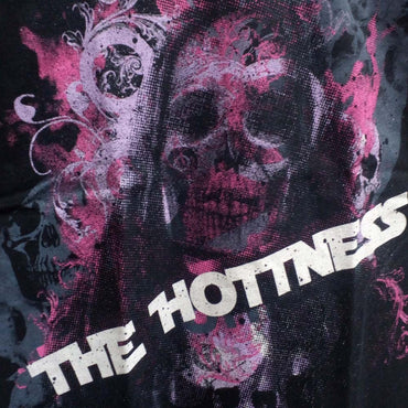 【廃番ラスト販売/特別価格】HOTTNESS ホットネス - Skull Black / Tシャツ / メンズ