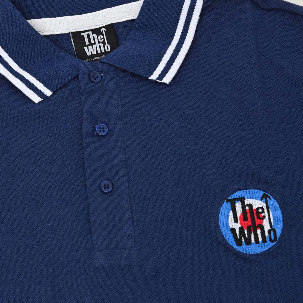 
                  
                    THE WHO (60th Anniversary) - Target / Polo Shirt / Men's
                  
                