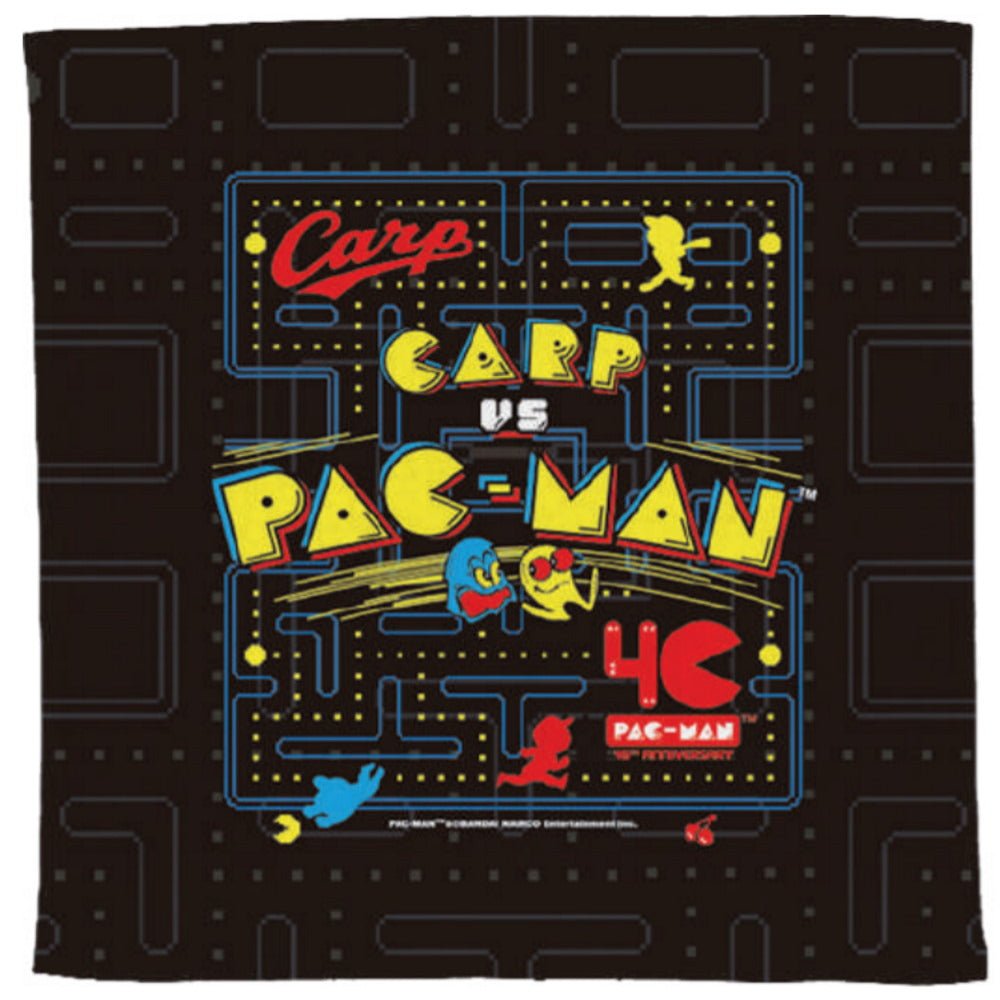 PAC - MAN パックマン - パックマン生誕40周年限定商品 / カープ×パックマンコラボ / ハイブリッドハンドタオル / クラシック / タオル - PGS