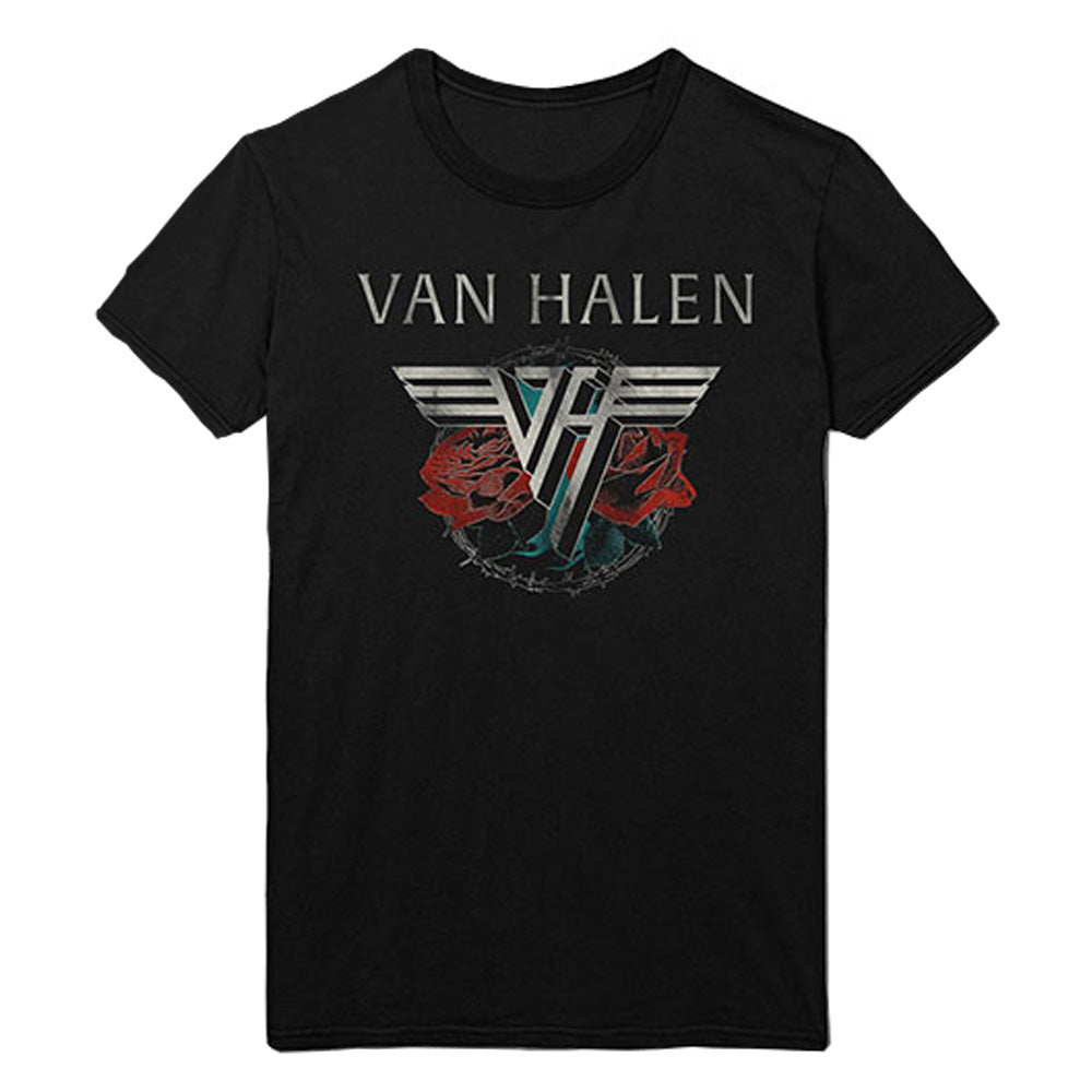 VAN HALEN ヴァンヘイレン (エドワード生誕 70周年 ) - 84 Tour / バックプリントあり / Tシャツ / メンズ 【公式 / オフィシャル】