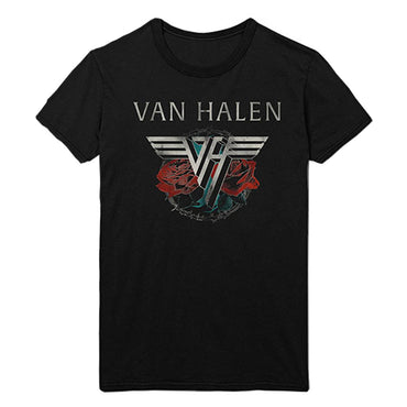 VAN HALEN ヴァンヘイレン (エドワード生誕 70周年 ) - 84 Tour / バックプリントあり / Tシャツ / メンズ 【公式 / オフィシャル】