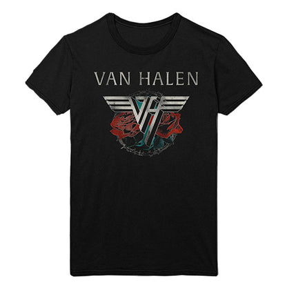 VAN HALEN ヴァンヘイレン (エドワード生誕 70周年 ) - 84 Tour / バックプリントあり / Tシャツ / メンズ 【公式 / オフィシャル】