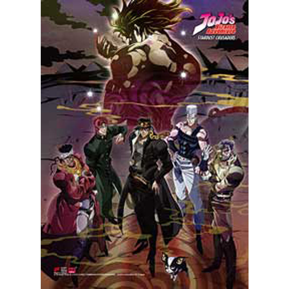 JOJO'S BIZARRE ADVENTURE ジョジョの奇妙な冒険 - スターダストクルセイダース GROUP / タペストリー 【公式 / オフィシャル】