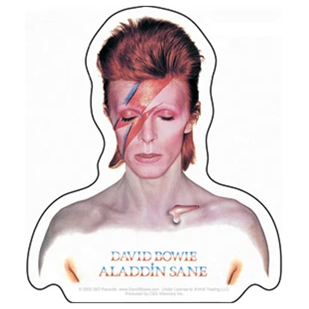 DAVID BOWIE デヴィッドボウイ - Aladdin Sane / ステッカー 【公式 / オフィシャル】