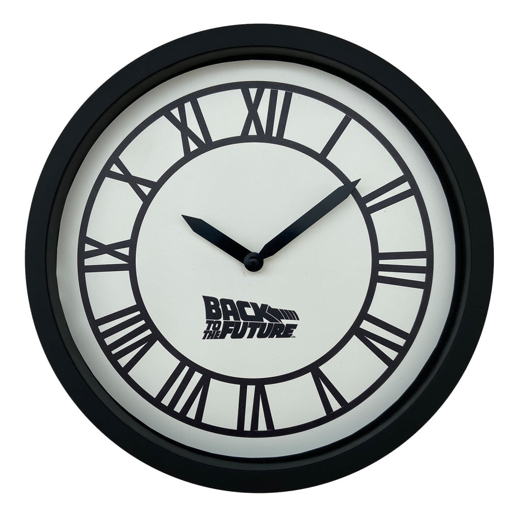 BACK TO THE FUTURE バックトゥザフューチャー (劇場公開 40周年 ) - Hill Valley Wall Clock【限定品】 / 時計 【公式 / オフィシャル】