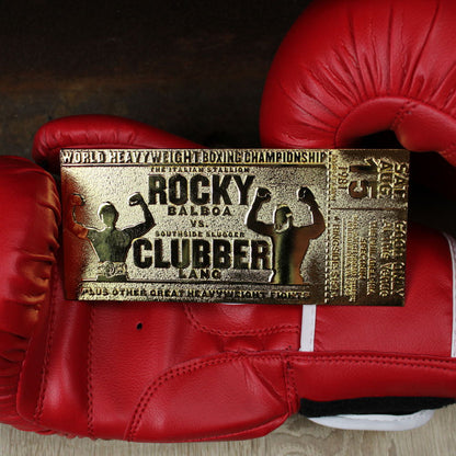ROCKY ロッキー - III Clubber Lang 24K Gold Plated Limited Edition Fight Ticket / 世界限定1976枚 / コレクタブル