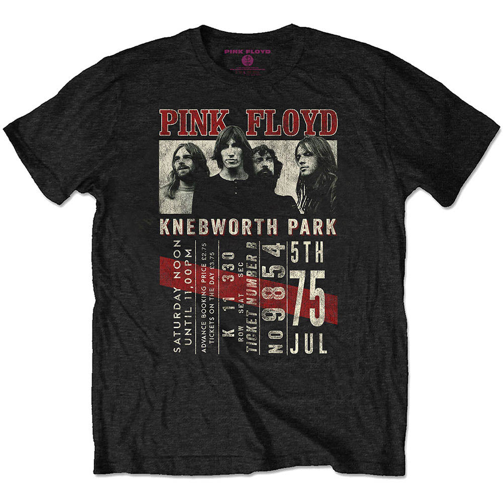 PINK FLOYD ピンクフロイド (結成 60周年 ) - Knebworth '75 / ECO - TEE / Tシャツ / メンズ - PGS