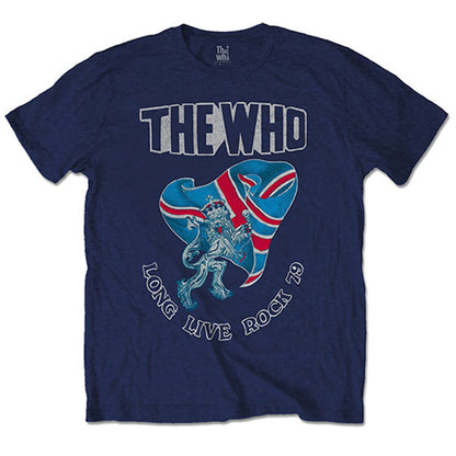 THE WHO ザ・フー (映画公開記念 ) - Long Live Rock '79 / バックプリントあり / Tシャツ / メンズ 【公式 / オフィシャル】