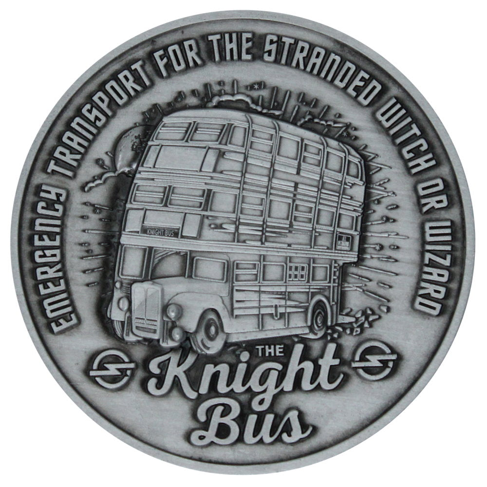 HARRY POTTER ハリーポッター - Knight Bus Medallion / 世界限定9995 / コイン