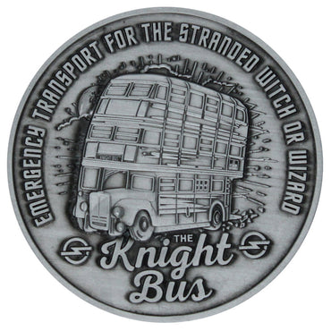 HARRY POTTER ハリーポッター - Knight Bus Medallion / 世界限定9995 / コイン