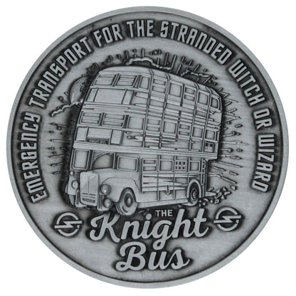 HARRY POTTER ハリーポッター (公開 25周年 ) - Knight Bus Medallion / 世界限定9995 / コイン