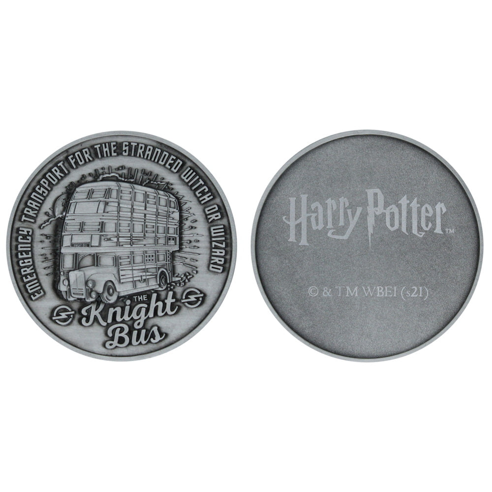 HARRY POTTER ハリーポッター - Knight Bus Medallion / 世界限定9995 / コイン