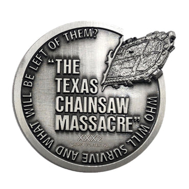TEXAS CHAINSAW MASSACRE 悪魔のいけにえ (公開 50周年 記念 ) - Limited Edition Medallion / 世界限定1974 / コイン