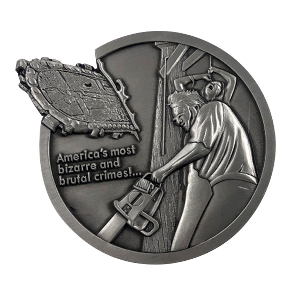 
                  
                    TEXAS CHAINSAW MASSACRE 悪魔のいけにえ (公開 50周年 記念 ) - Limited Edition Medallion / 世界限定1974 / コイン 【公式 / オフィシャル】
                  
                