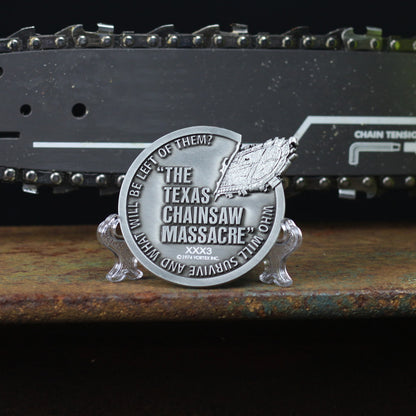 TEXAS CHAINSAW MASSACRE 悪魔のいけにえ (公開 50周年 記念 ) - Limited Edition Medallion / 世界限定1974 / コイン