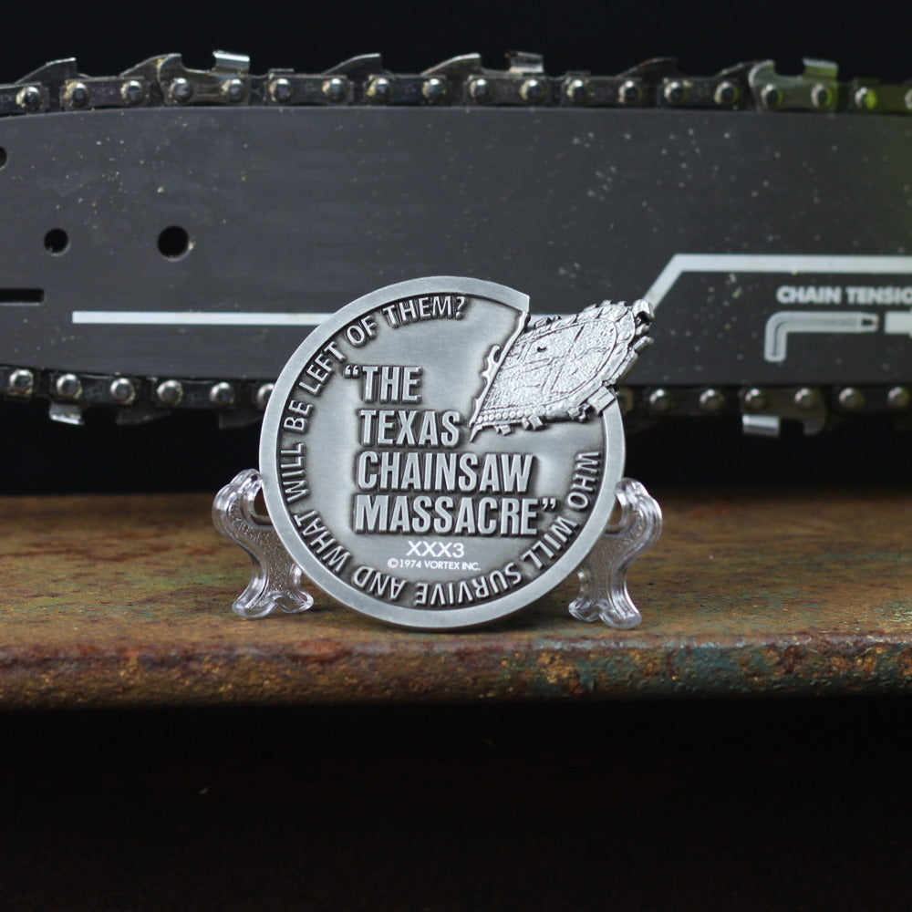 
                  
                    TEXAS CHAINSAW MASSACRE (50th Anniversary Release) - Limited Edition Medallion / Limited to 1974 / Coin
                  
                