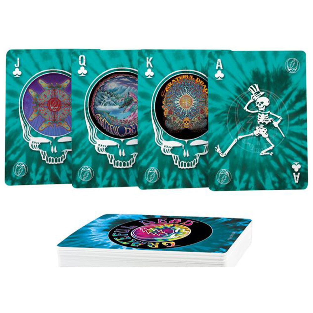 
                  
                    GRATEFUL DEAD グレイトフルデッド (結成 60周年 ) - TIE DYE / トランプ
                  
                