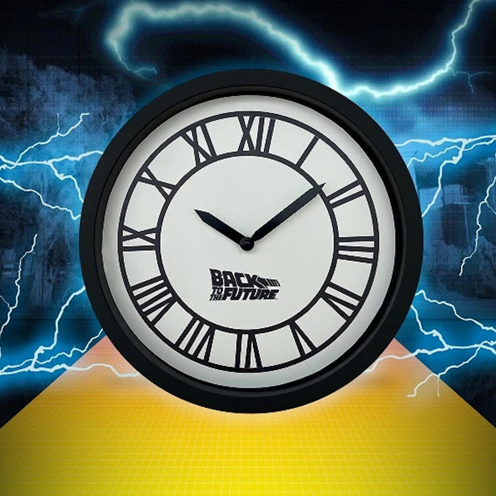 
                  
                    BACK TO THE FUTURE バックトゥザフューチャー (劇場公開 40周年 ) - Hill Valley Wall Clock【限定品】 / 時計
                  
                