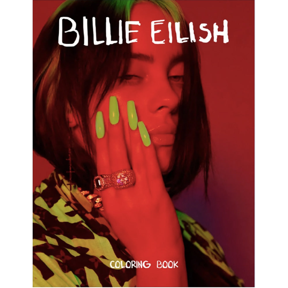 BILLIE EILISH ビリーアイリッシュ - COLOURING BOOK / BILLIE / グッズ 【公式 / オフィシャル】