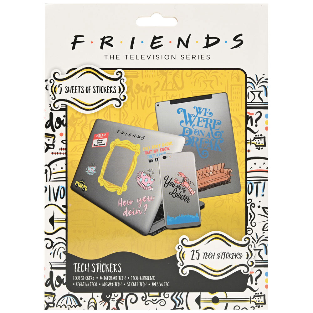 
                  
                    FRIENDS フレンズ - How You Doin' / Tech Sticker（25種類） / スマホ・ステッカー
                  
                