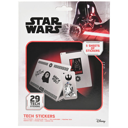 STAR WARS スターウォーズ - Force / Tech Sticker（29種類） / スマホ・ステッカー 【公式 / オフィシャル】