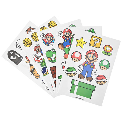SUPER MARIO スーパーマリオ (40周年 ) - Mushroom Kingdom Tech Sticker（39種類） / ステッカー