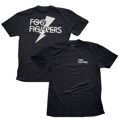 FOO FIGHTERS フーファイターズ (10月 来日 ) - Flash Logo / バックプリントあり / Tシャツ / メンズ 【公式 / オフィシャル】