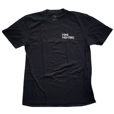 FOO FIGHTERS フーファイターズ (10月 来日 ) - Flash Logo / バックプリントあり / Tシャツ / メンズ 【公式 / オフィシャル】
