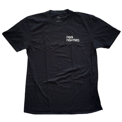 FOO FIGHTERS フーファイターズ (10月 来日 ) - Flash Logo / バックプリントあり / Tシャツ / メンズ 【公式 / オフィシャル】