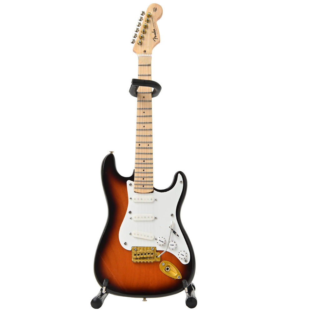 FENDER フェンダー (設立 80周年 ) - Stratocaster 60th Anniversary Sunburst / ミニチュア楽器 【公式 / オフィシャル】