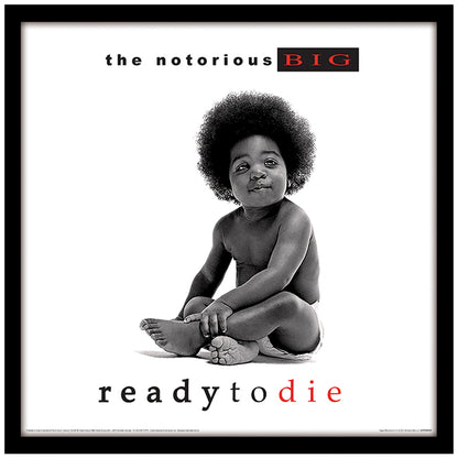 NOTORIOUS BIG ノトーリアスBIG - Ready to Die / インテリア額 【公式 / オフィシャル】