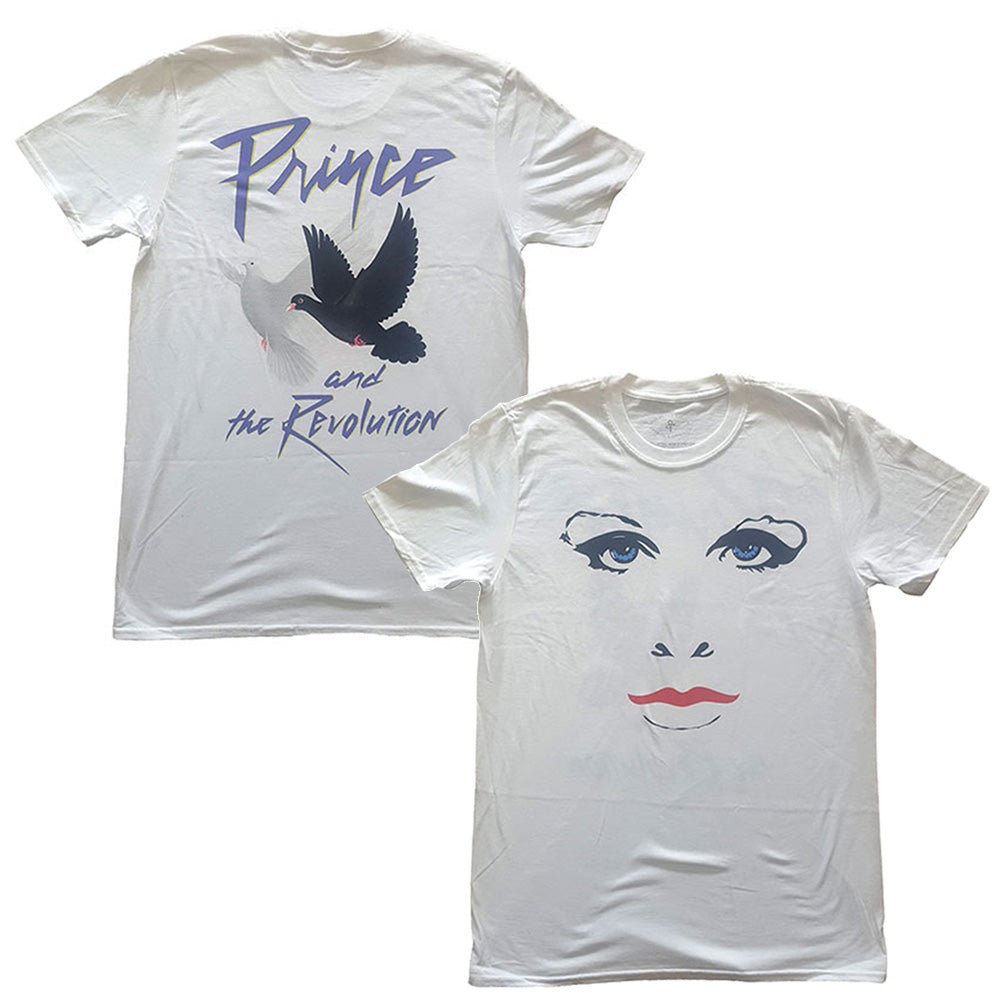PRINCE プリンス (没後 10周年 ) - Faces & Doves / バックプリントあり / Tシャツ / メンズ - PGS