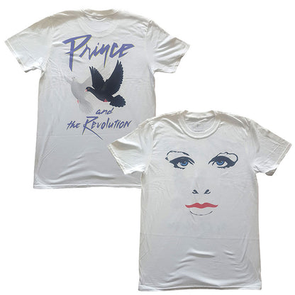 PRINCE プリンス (11月映画公開記念 ) - Faces & Doves / バックプリントあり / Tシャツ / メンズ 【公式 / オフィシャル】