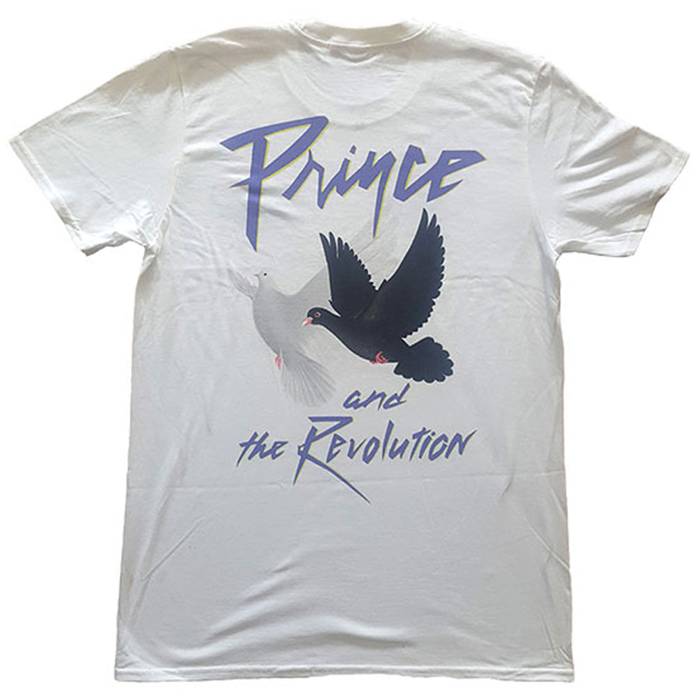 PRINCE プリンス (追悼 10年 ) - Faces & Doves / バックプリントあり / Tシャツ / メンズ