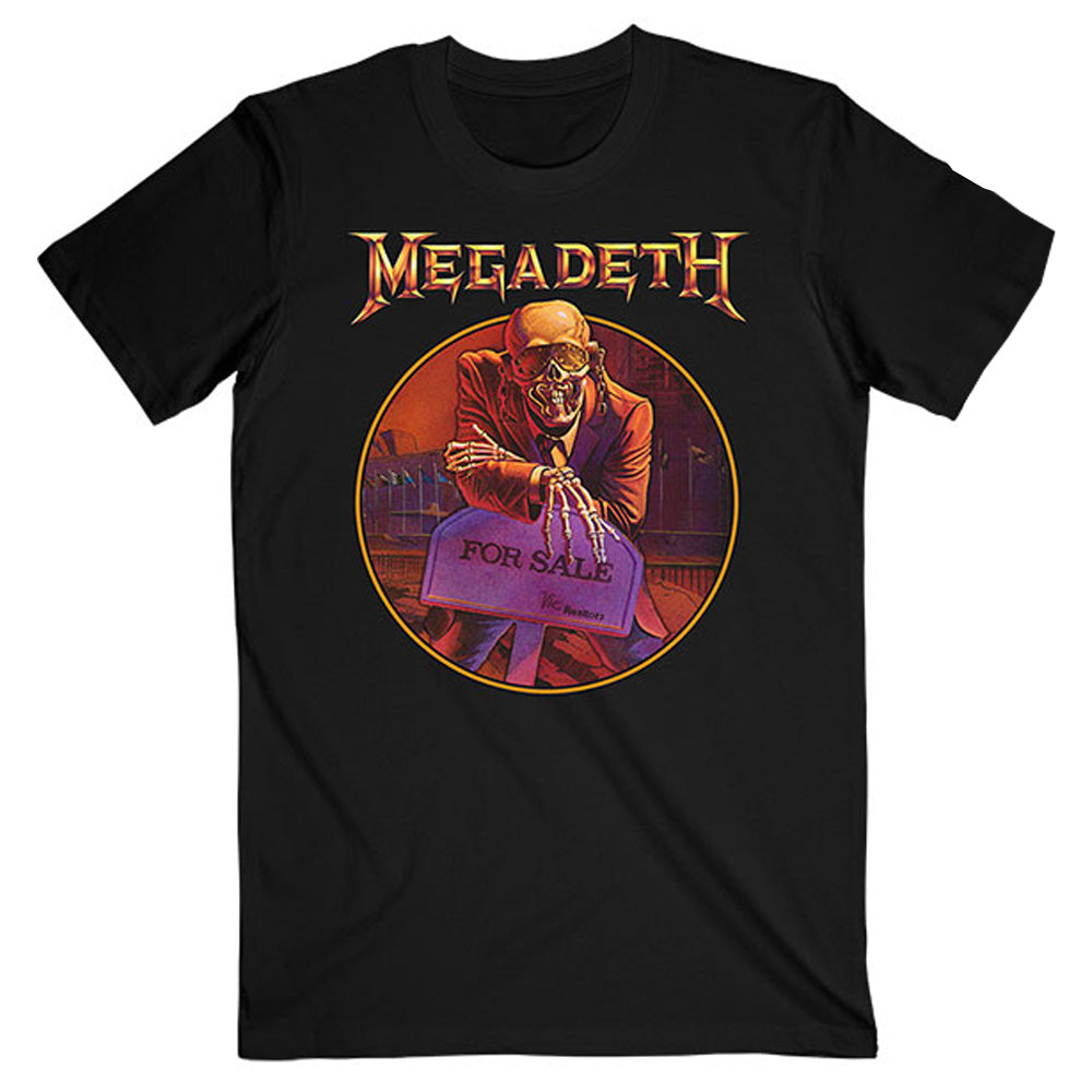 MEGADETH メガデス (デビュー 40周年 ) - Peace Sells… Track list / バックプリントあり / Tシャツ / メンズ 【公式 / オフィシャル】