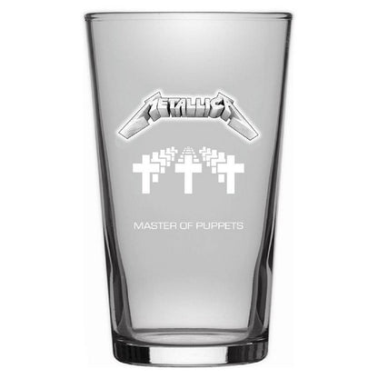 METALLICA メタリカ - MASTER OF PUPPETS / Beer Glass / 食器・グラス 【公式 / オフィシャル】
