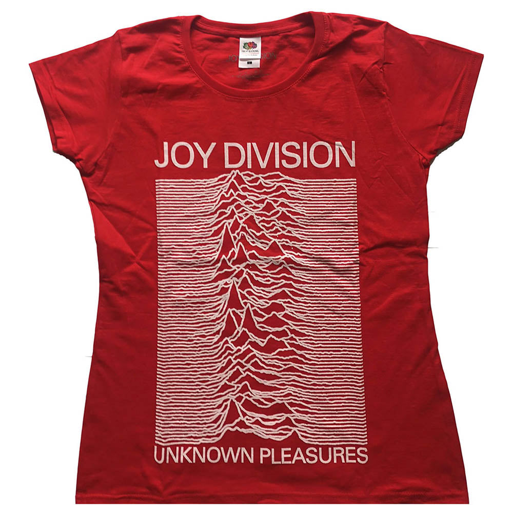 【廃番ラスト販売/特別価格】JOY DIVISION ジョイディビジョン - Unknown Pleasures / Tシャツ / レディース 【公式 / オフィシャル】