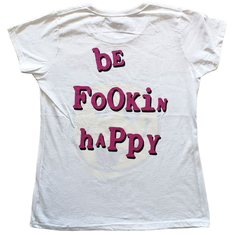
                  
                    【廃番ラスト販売/特別価格】YUNGBLUD ヤングブラッド (SUMMER SONIC 2025 来日 ) - Raver Smile / バックプリントあり / Tシャツ / レディース 【公式 / オフィシャル】
                  
                